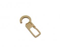 GARDINIA gancio pieghettato per anelli per tende, 10 pezzi, plastica, natura