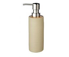 Ridder Dispenser di Sapone a Rullo, in poliresina, Beige, 6Â x 6Â x 20.5Â cm