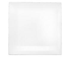 ASA 1902013 piatti in porcellana, 29 x 29 x 3 cm, colore: bianco