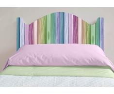 Oedim Testiera per Letto in PVC con Stampa Digitale, Effetto Legno, Multicolore, 115 x 60 cm, Disponibile in Diverse Misure, Leggera, Elegante, Resistente ed Economica