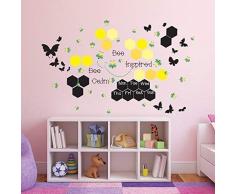 Wallflexi Wall Stickers Spring Inspiration murale Decalcomanie Arte Soggiorno Scuola Materna Ristorante Hotel Cafe Ufficio Decorazioni per la casa Decorazione