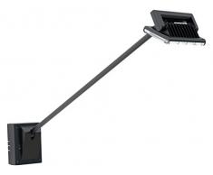 Steinel XLED FL-100 Riflettore piatto con luci LED, con interruttore dimmer, nero 25 wattsW