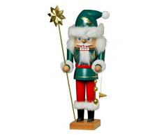 KWO 19338 schiaccianoci Irlandese Babbo Natale, 29 cm