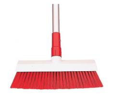 Winware igiene Scopa Stiff setola (igiene Testa di Scopa con setole morbide, Disponibile in Quattro Colori Diversi per prevenire la contaminazione.)
