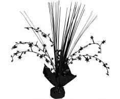 amscan- Palloncino Nero Spray centrotavola Decorazione â 1 pz, Colore, 9901984