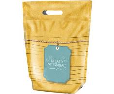 Decor Service Frigorifero Sacchetti per Ghiaccio Container, Plastica, 26Â x 32Â cm