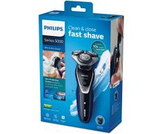 PHILIPS Shaver Series 5000 S5572/40 Rotazione Blu, Argento Rasoio Elettrico