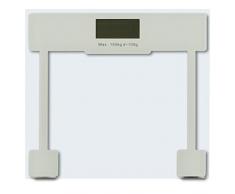 vidaXL 400431 Bilancia pesapersone Elettronica Rettangolo Bianco bilance pesapersone