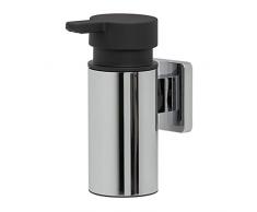 Tiger Dock Dispenser per Sapone Liquido, Acciaio Inox, Cromato, Piccolo