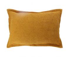 Unique Living - Cuscino decorativo, Cotone, mellow giallo, 40 x 60 cm