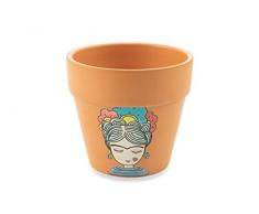 Villa DEste Home Tivoli Mexico Vaso Fiori Grande, Marrone, No