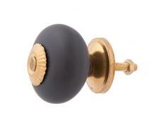 Clayre & Eef 63809 - Pomello per Porta, Ã 4 x 4 cm