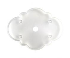 jem 107P006 Tagliapasta per Placca a Forma Ovale, Bianco, 18 x 2 x 22.5 cm