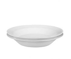 Denby 053048844 Ciotola, Porcellana, Bianco