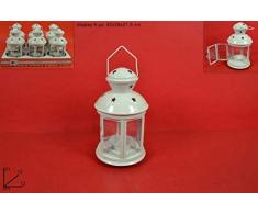 DUE ESSE Lanterna Porta Tealight, Beige, 21 cm