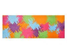 LifeStyle-Mat 200519 passatoia Pop Up 67 x 170 cm, Antiscivolo e Lavabile, Ideale per Il Guardaroba, la Cucina o la Camera da Letto, Mix di Colori