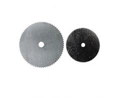 MiniTool Set di 2 Mini Sega Circolare, Argento