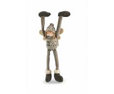 Galileo Casa Appesa Bambola, Poliestere, Grigio, 14x4x33 cm