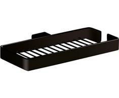 Gedy Lounge Portasapone, cromall, Nero, Taglia Unica