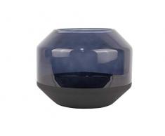 pt, Living PT3400BL Vaso, Vetro, Luce Legno, D 20 cm