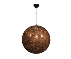 interfan Lina lampada da soffitto ciondolo, Legno