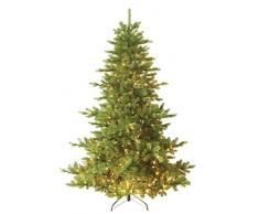 Forever Green Premium 958854Â vohk158Â -Â Albero di Natale, Pieno PE, H 150Â x D 122Â cm, con 288Â LED luci, 1,100Â Punte di Metallo, Verde
