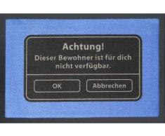 Empire Merchandising 623 812 abitanti Non Ã¨ Disponibile, zerbino, di Dimensioni 60 x 40 cm, Polipropilene