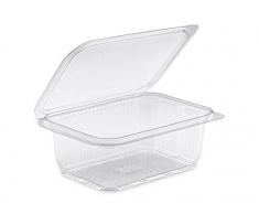 GUILLIN x370dc Cartone Scatola Fredda a Coperchio Cerniera antiappannamento rientrante, Plastica, Trasparente, 12,5Â x 11,5Â x 5Â cm