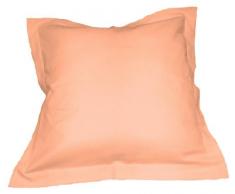 Home Basic 042 - Cuscino Decorativo in Nido dApe, 60x60 cm, Bordo 5 cm, Colore Beige