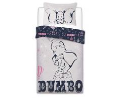Disney Presenting Dumbo Set di Biancheria da Letto, Multi, Singolo