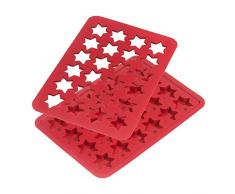 Kaiser tappetino in silicone, per 24 stelle di cannella, silicone, lavabile in lavastoviglie