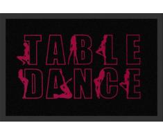 Empire Merchandising GmbH, 623553, Zerbino in Polipropilene, con Scritta: Table Dance, 60 x 40 cm, Multicolore (Bunt)