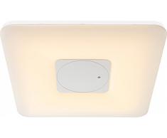 Globo FELION 41325 - Plafoniera LED in metallo bianco e acrilico opale, 54,5 W