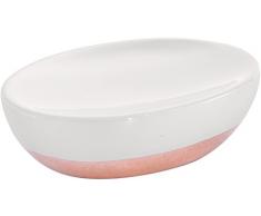 Gedy Rita Portasapone, Ceramica, Bianco, Taglia Unica