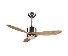 Wonderlamp nare ventilatore da soffitto, 12Â W, Grigio