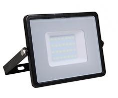 Faretto a LED 30 W con Samsung Chip, Smd, Nero Corpo, Bianco Neutro