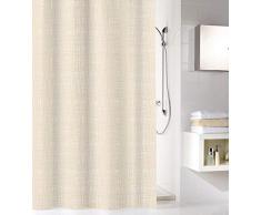 Kleine Wolke Linen - Tenda da Doccia, 100% Poliestere, 180 x 200 cm
