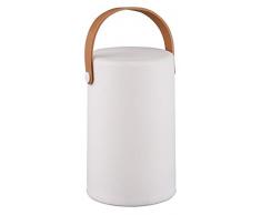 Reality Leuchten Lampada Tavolo LED Batteria 1 W, Bianco