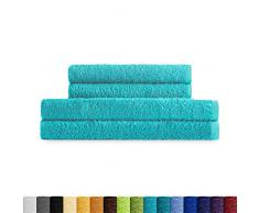 Eiffel Textile qualitÃ Spugna 400 g 2 Lavabo 2 Sabana Acquamarina