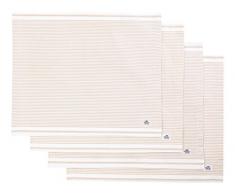 LEXINGTON Tovaglietta Oxford a Righe, Colore: Beige, Cotone, Beige, 16.25 x 20.5 x 1 cm
