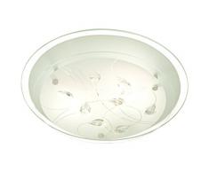 Scan lampade Demi decorativo da soffitto, E27, 60Â W, cromo/trasparente