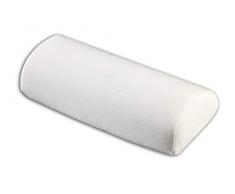 Cuscino UNO PER TUTTI con Dispositivo Medico a Mezzo Cilindro, Bianco, Made in Italy