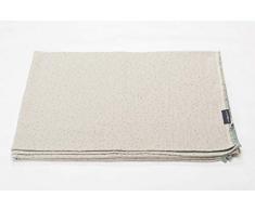 David Fussenegger Lino 135/200 2 - Plaid in Cotone, Colore: Verde Chiaro