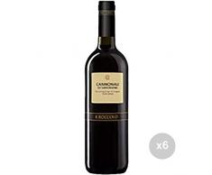 Verga Set 6 Vino Cannonau Sardo 750 13,5Diametro Bevanda Alcolica da Tavola, Multicolore, Unica