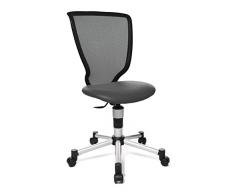 Topstar Titan Junior Sedia Girevole per Bambini, Tessuto, Anthrazit, 40 x 44 x 98 cm