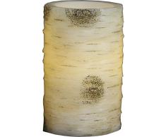 STAR 063Â âÂ 51Â Wax Candela LED cera bianco 7,5Â x 12,5Â cm