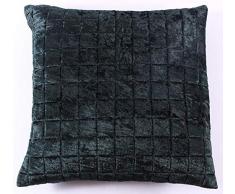 La Finesse Federa Decorativa Quadrata 50 x 50 cm per la casa, in Cotone, per Soggiorno, Divano, Camera da Letto, cph9, Tessuto colorato, Taglia Unica