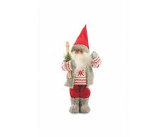 Galileo Casa Natale Pupazzo Babbo, Tessuto, Grigio, 22x15x46 cm