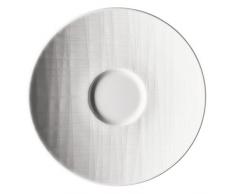 Rosenthal 11770Â âÂ 800001Â âÂ 14716Â Mesh Espresso Piattino, 12Â cm, Bianco