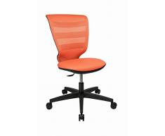 Topstar X-Pander Junior Sedia Girevole per Bambini, Tessuto, Orange, 54 x 44 x 89 cm